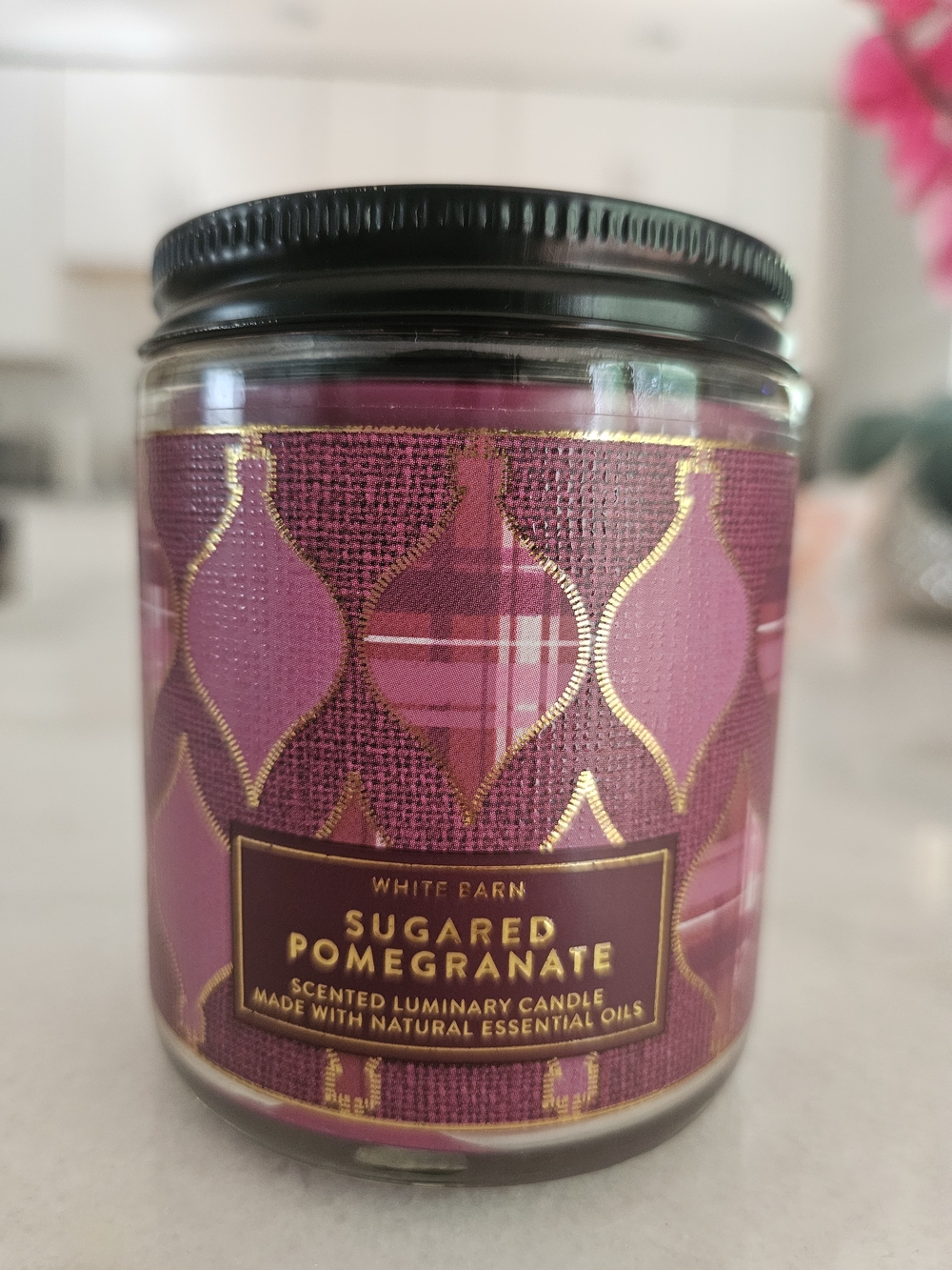 White Barn Sugared Pomegranate Candle